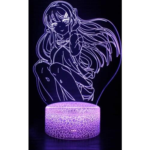 For Kids Toys Gift 3d Night Light Modeling Lamp USB Interface Birthday Gift LED 250
