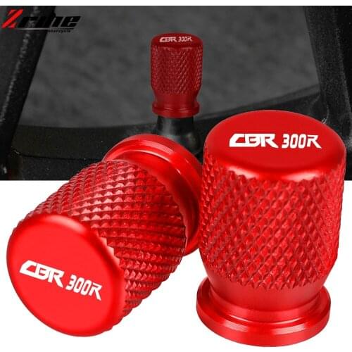 For HONDA CBR300R CBR500R CBR 300R CBR300 CBR R Motorcycle CNC Accessoires Aluminum Wheel Tire Valve Stem Caps Airtight Covers