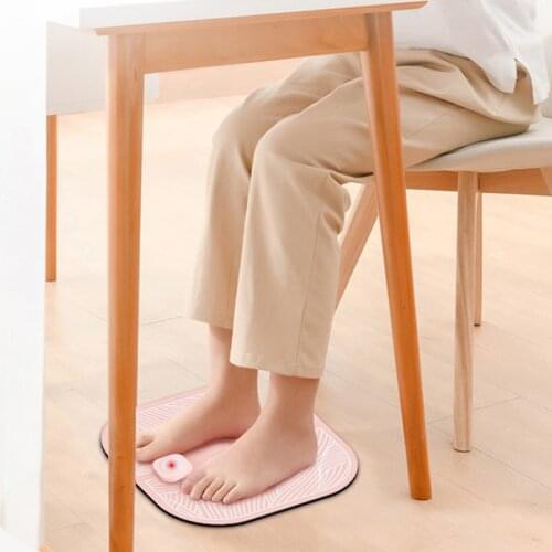 Electric Foot Massager Mat Feet Muscle Stimulator Leg Reshaping Electrodes Terapia Masajeador Pie Reflexology Deep Muscle Relax