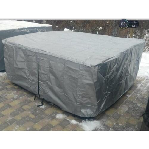 Hot tub spa cover bag 228cmx228cm,244cmx244cm 231cmx231cm 213cm x213cm 183cmx183cm other size available for swim spa cover