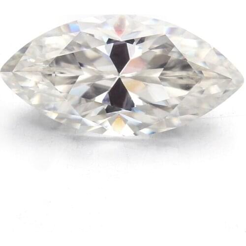 10pcs/pack Marquise shape brilliant cut IJK color grade 3.5x7mm loose moissanites stone for jewelry