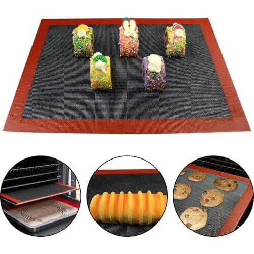 Perforated Silicone Baking Mat Non-Stick Baking Oven Sheet Liner for Cookie /Bread/ Macaroon/Biscuits Kitchen Accessories Tools