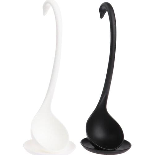 New Arrival Swan Ladle Spoons Special Swann Spoon Useful Plastic Ladles