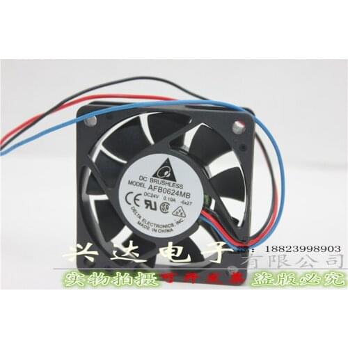 Original AFB0624MB 6015 6cm6cm 24V 0.10A Cooling fan