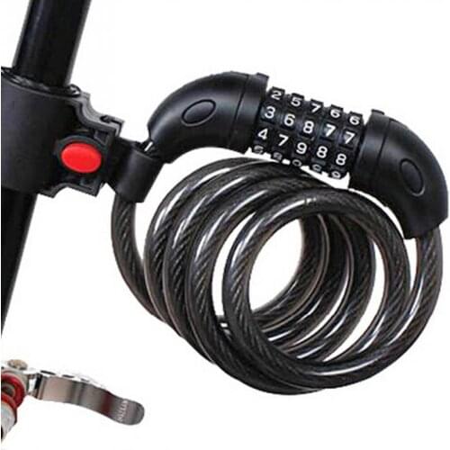 Anti-theft Portable Code Lock for Ninebot MAX G30 KickScooter for xiaomi m365/m365 pro electric scooter Lock bike accessories