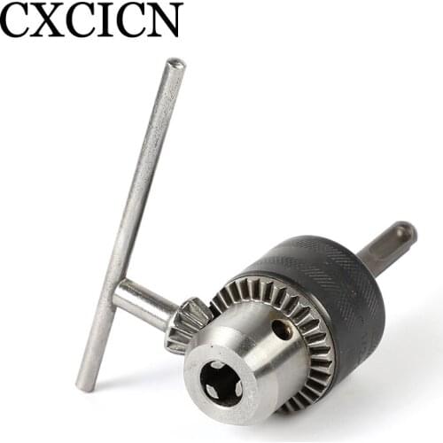 Drill Bit SDS Plus with Key Convert Impact Driver 1.5-13mm Hammer Drill Adapter Tool