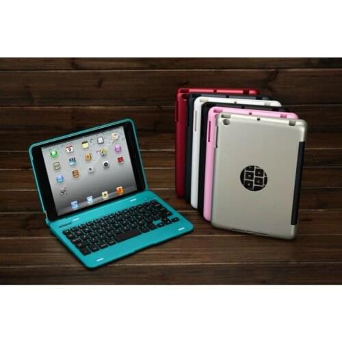 Ultra Slim Russian/Hebrew/Spanish Wireless Bluetooth Fold Cover Case Stand Keyboard Dock For Apple Ipad Mini 1 2 3 7.9" Tablet