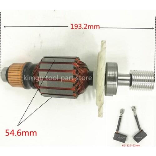 DW718 220-240V Armature Anchor 391316-01 391316-01SV N030189SV N027083SV Rotor For Dewalt DWS780 DW706 DW716
