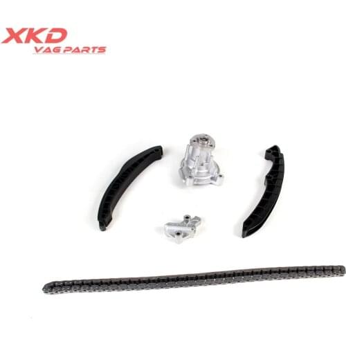 5pcs OEM 1.4T Timing Chain Set For V-W Passat CC Golf Je-tta Passat Tiguan A-udi A1 A3 S3