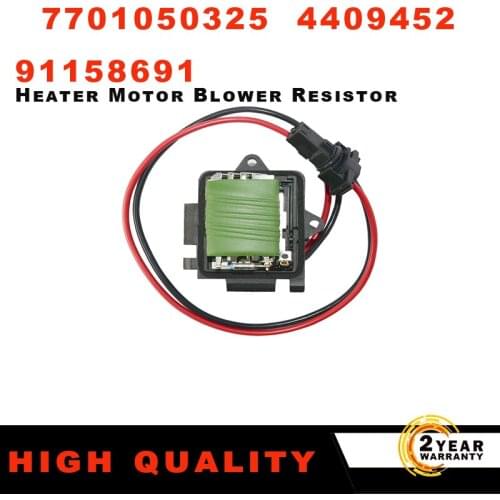 7701050325 4409452 91158691 Heater Motor Blower Resistor for Renault Trafic for Vauxhall Opel Vivaro 2001-2014
