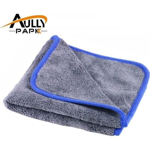 80×60CM 800GMS Car Care Polishing Super Thick Plush Microfiber Car Cleaning Cloth Microfibre Wax Detailing Washing Drying Towel