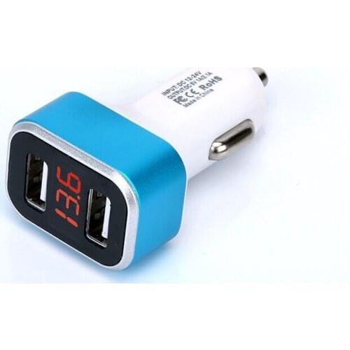 BOOST Dual USB Car Charger 2.1A Universal Car Cigarette Lighter Adapter For Iphone HUAWEI Many Mobile Phone USB Chargers