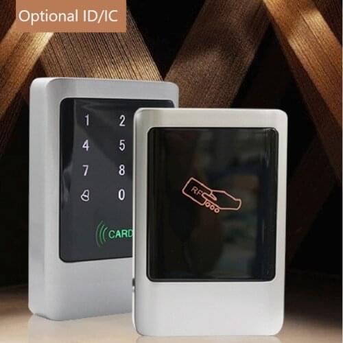 Metal Case Cover Water Proof RFID 125KHz/13.56MHZ 10000 User Standalone Access Controller Touch Keypad for Access Control System