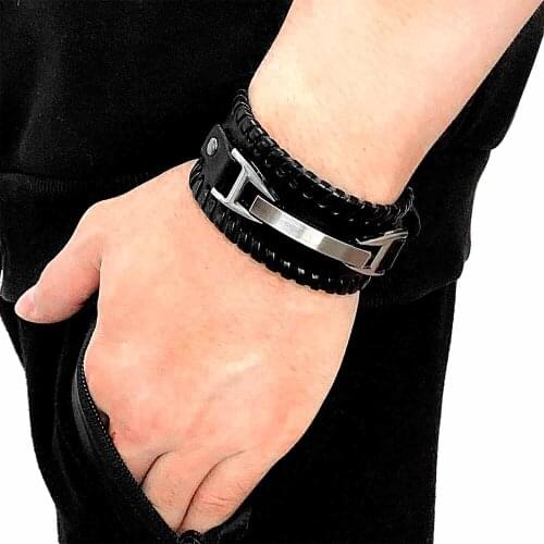 Crazy Hunter Leather Bracelets
