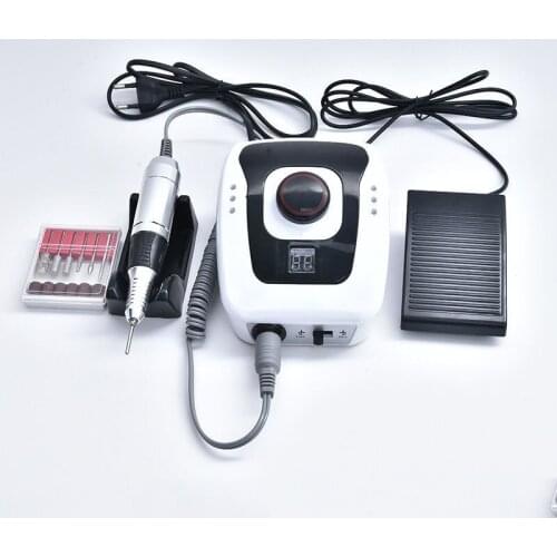35000 RPM 65W Electric Nail Drill Polishing Equipment For Manicure Pedicure Nail File Professional Manicure Machine Kit Tools