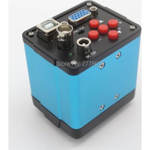 HD 1080P 2.0MP Industrial Microscope Camera VGA USB BNC AV Outputs Interface Video Camera No Smear PCB Detection