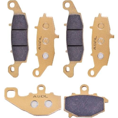 Motorcycle Front Rear Brake Pads Set for Kawasaki ER650 ER 650 ER-6N ER6N 09-10 EX650 EX650R EX 650 Ninja 650 R 650R 06-10