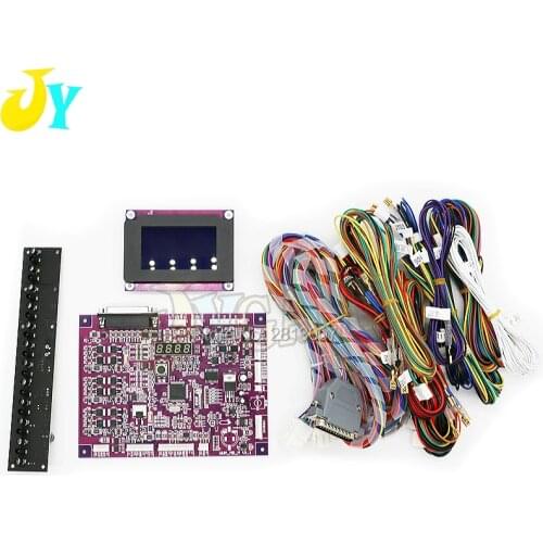 Crane Machine Claw Game PCB Board With English LCD Display Counting Sensor Wire Harness for PP Tiger Crazy Prize Game M