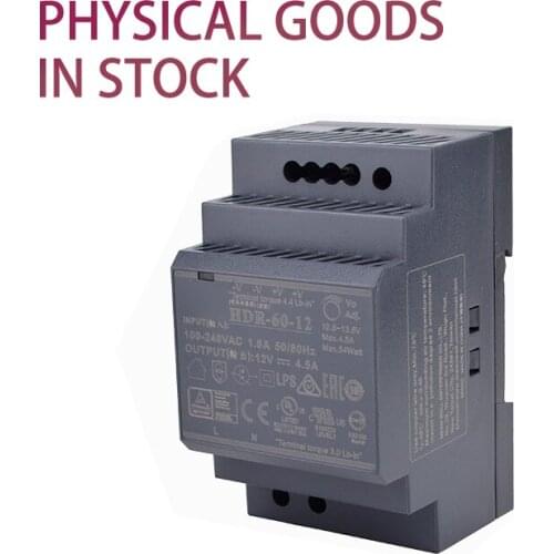 Original Brand New HDR-60-12 12V HDR-60-15 15V HDR-60-24 24V HDR-60-48 48V HDR-60-5 5V