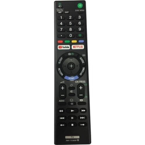 New RMT-TX300P Replace Remote for Sony TV KDL-40W660E KDL-32W660E KD-55X7000F KD-43X7000F KD-49X7000F KDL-43W660F KD-65X7000F KD