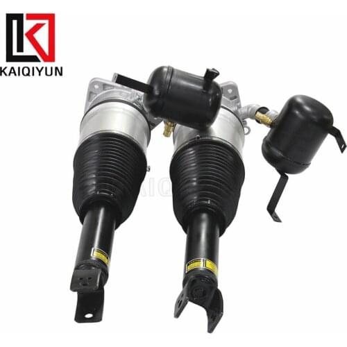 Pair Rear Left & Right Air Suspension Shock Absorber For Audi A8 S8 Quattro (D3,4E) 2002-2010 Air Strut 4E0616001N 4E0616002N