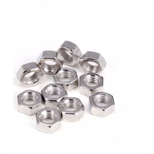 Carbon steel galvanized hex nut hex nut screw nut 30 pieces for sale