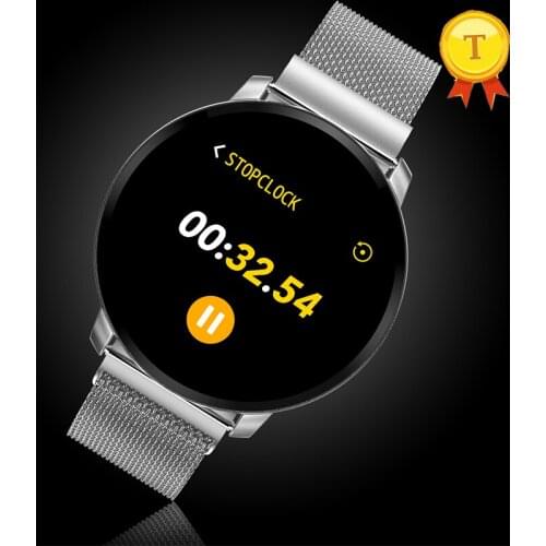 Fine Steel Smart Band for Man Women Smart Watch Fitness Bracelet Support Bluetooth Smartband Wristband for IOS Android Phones