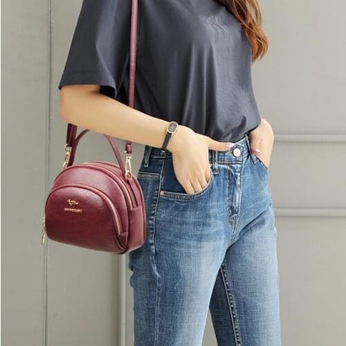 Famous Brand Shoulder Messenger Bags for Women 2021 New Woman Crossbody Bags High Quality Leather Handbags Luxury Bag Designer