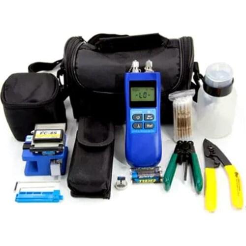 Fiber Optic Tools with Optical Power Meter Visual Fault Locator 1mw and Cliveuse pour Fibre Optique