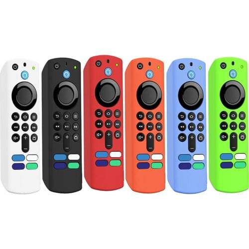Protective Cover Case For Alexa Voice Remote 3rd Gen TV Stick 3rd Gen Full Protection Shell TV Control Accessories Drop Shipping