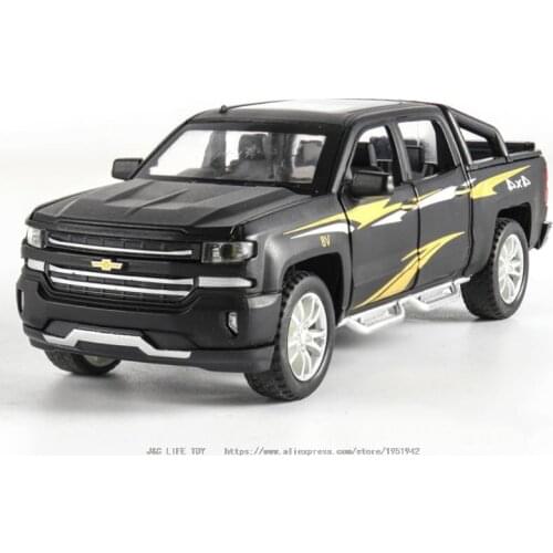 1:32 HX CHEVROLET Pickup Truck Toy Car Metal Toy Diecasts & Toy Vehicles Car Model High Simulation Car Toys For Children
