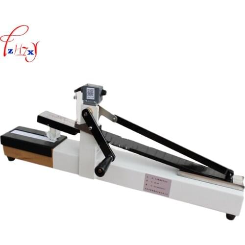 1pc Dry wet rubbing friction color fastness test machine ZQ-006 manual fabric color fastness detector equipment