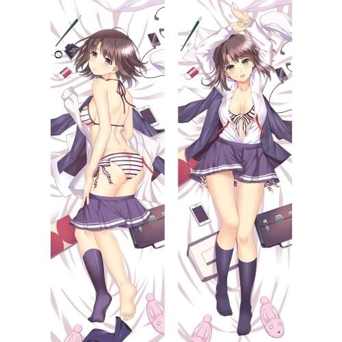 2020-October update Saekano: How to Raise a Boring Girlfriend Anime Pillowcases Dakimakura Body Hugging Pillow Case Cover