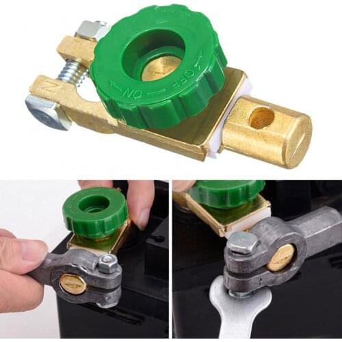 55% Hot Sales!!! Car Motorcycle Battery Terminal Link Cut-off Switch Rotary Disconnect Isolator