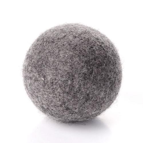 6 Laundry Balls Dryer 7cm Organic Wool Fabric 100% Natural Reduces Drying Time