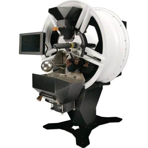 Commercial Electric K3 Coffee Roaster Stainless Steel Smaller Powerful Coffee Bean Baking Roasting Machine White1600W 110V-220V