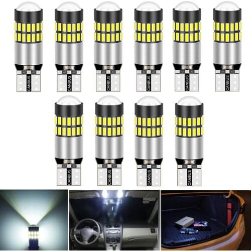 No Error T10 LED W5W Bulb Car Clearance Parking Wedge Light For Volkswagen VW Polo Passat b5 b6 CC Golf 4 5 6 7 Jetta mk6 tiguan