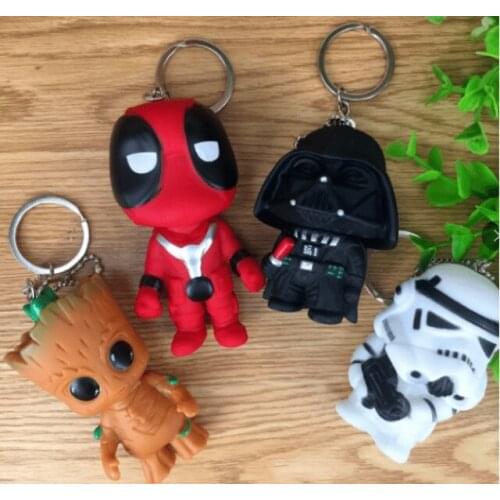 Guardians of the Galaxy and Starwars Key Chains