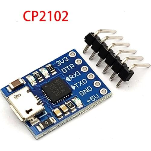 CP2102 MCU2012 USB To TTL Communication Module Mini Burner Downloader