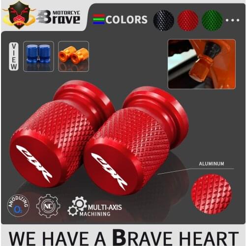Motorcycle Vehicle Wheel Tire Valve Stem Caps Covers For Honda CBR 125R 600 F4i 650F 650R 1100XX 1000F cbr 600 954 1000 RR