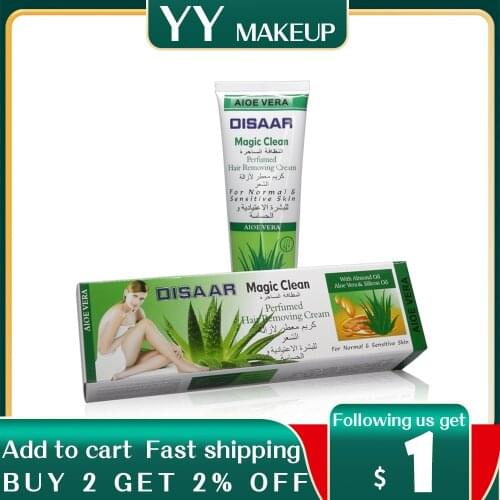 Disaar Magic Clean Aloe Vera Hair Removing Cream 100ml/pcs