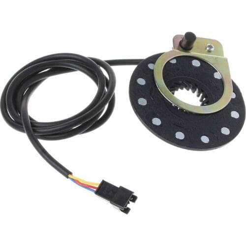 Pulse vehicle power assist sensor electric bicycle lithium battery electric bicycle booster standard 12 magnetic 90cm wire lengt