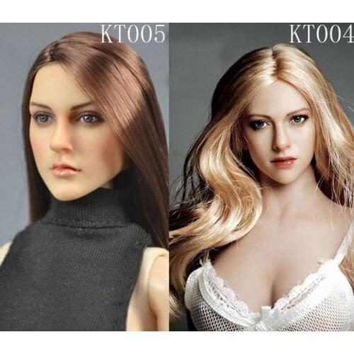 KIMI TOYS KT004/KT005 1/6 Scale European and American female headsculpt