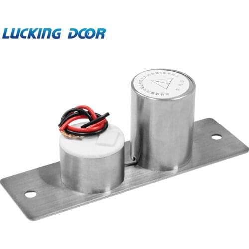 LUCKING DOOR Stainless Steel Mini Electric Bolt Lock DC 12V Solenoid Electric Door Lock Easy to Install