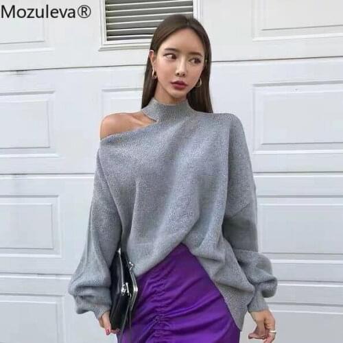 Женские пуловеры с открытыми плечами Mozuleva China At AliExpress