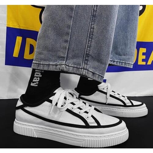 Men Casual Shoes New All-match Low top Canvas Board Shoes Men Fashion Sneakers Outdoor Classic Damping Shoes Men Vulcanize Shoes