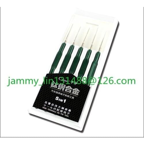 New Automotive wiring harness terminal removal tools car sound maintenance Navigation tail wire harness CD tools for car radio