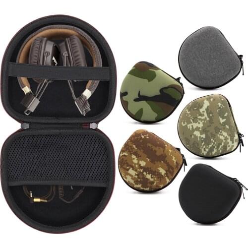 Vococal Portable Shockproof Headset Carrying Bag Case Pouch Storage Box for Marshall Major I II III 2 3 MID Bluetooth Headphone