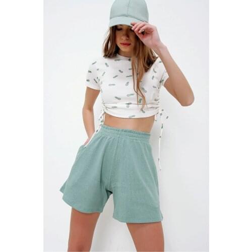 Женские шорты бермуды Trend Alaçatı Stili China At AliExpress