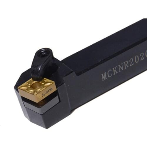 Carbide inserts External Cylindrical Turning Tool Cutting Bar MCKNR1616H12 Lathe Cutter CNC Holder Tools MCKNL2020K12